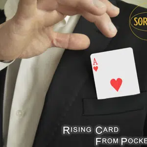 Rising Card from Pocket (télécommande sans fil) par Sorcier Magic