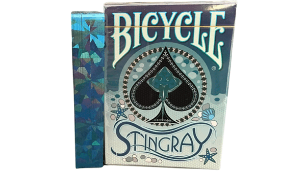 Stingray Jeux de cartes Bicycle gilded teal
