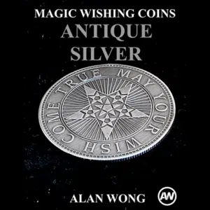 Magic Wishing Coins par Alan Wong - 12 pièces antique silver