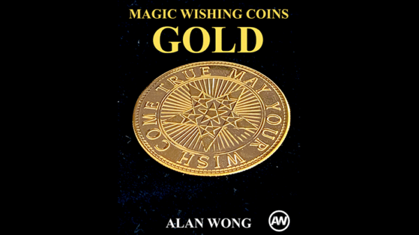 Magic Wishing Coins par Alan Wong 12 pieces gold