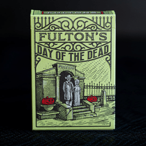 Ace Fulton's Day of the Dead vert - Jeu de cartes