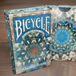 Kaleidoscope bleu - Jeu de cartes Bicycle