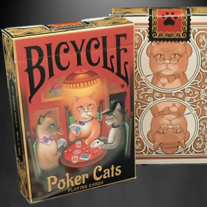Poker Cats V2 Jeu de cartes Bicycle
