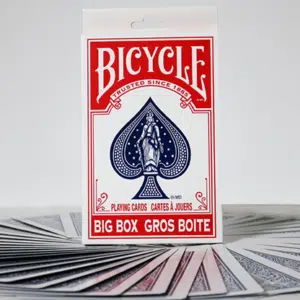 Cartes jumbo ESP Bicycle - 50 cartes