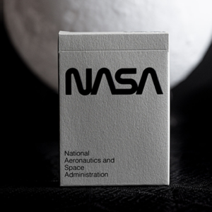 NASA Worm Jeu de cartes Silver Foil