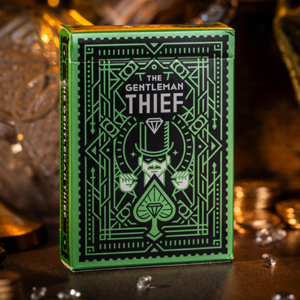 The Gentleman Thief Jeux de cartes par Giovanni Meroni emerald