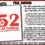 52 Factorial di Paul Gordon
