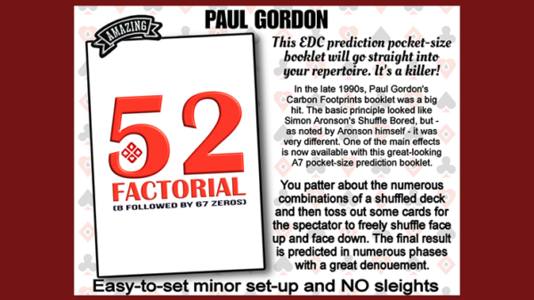 52 Factorial par Paul Gordon