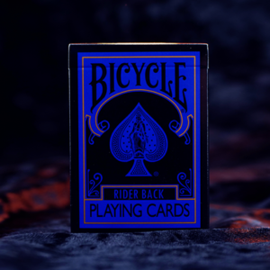 Bicycle Reverse Jeu de cartes bleu