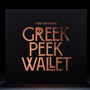 Greek Peek Wallet par Tony Antoniou