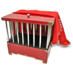 Taube an Kaninchenkäfig (mit Seide) von Mr. Magic