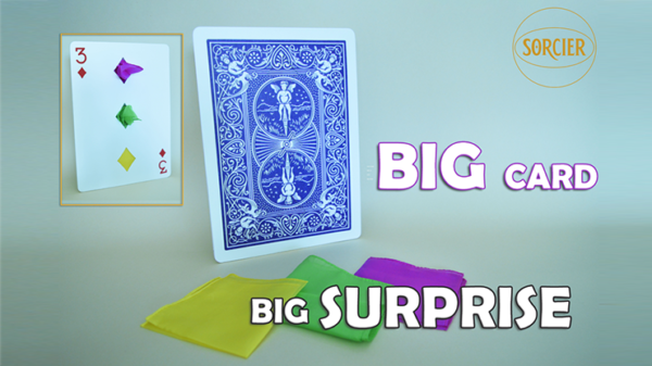 BIG CARD – BIG SUPRISE by Sorcier