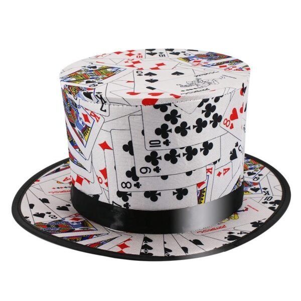 Chapeau haut de forme pliable avec poche secrète – Image 5
