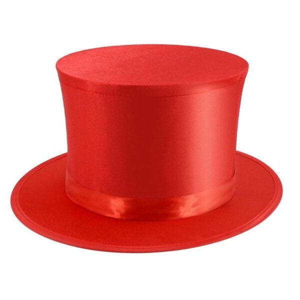 Chapeau haut de forme pliable avec poche secrète – Image 4