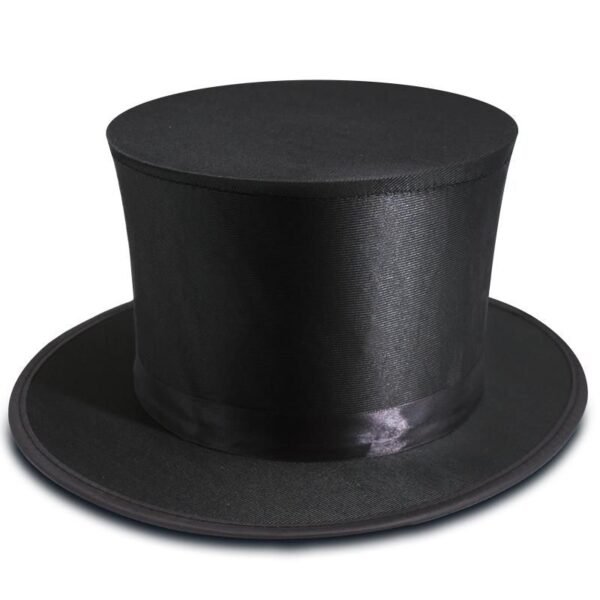 Chapeau haut de forme pliable avec poche secrète – Image 3