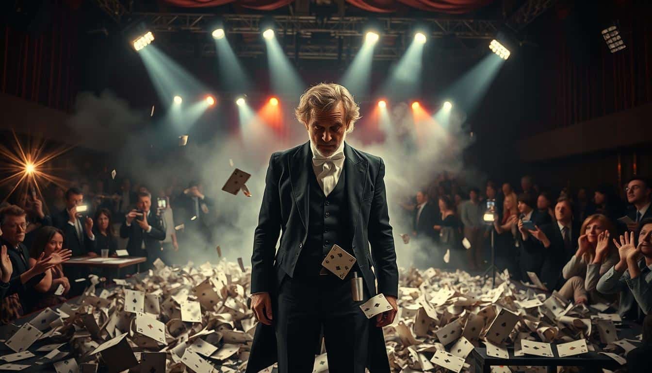 Magicien célèbre scandale