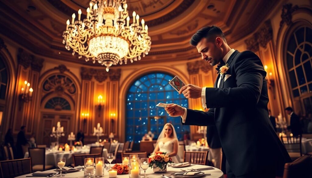 Spectacle magie mariage