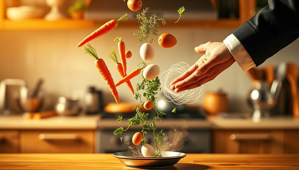 Des tours de magie surprenants avec des accessoires de cuisine 4 Tours de magie avec accessoires de cuisine