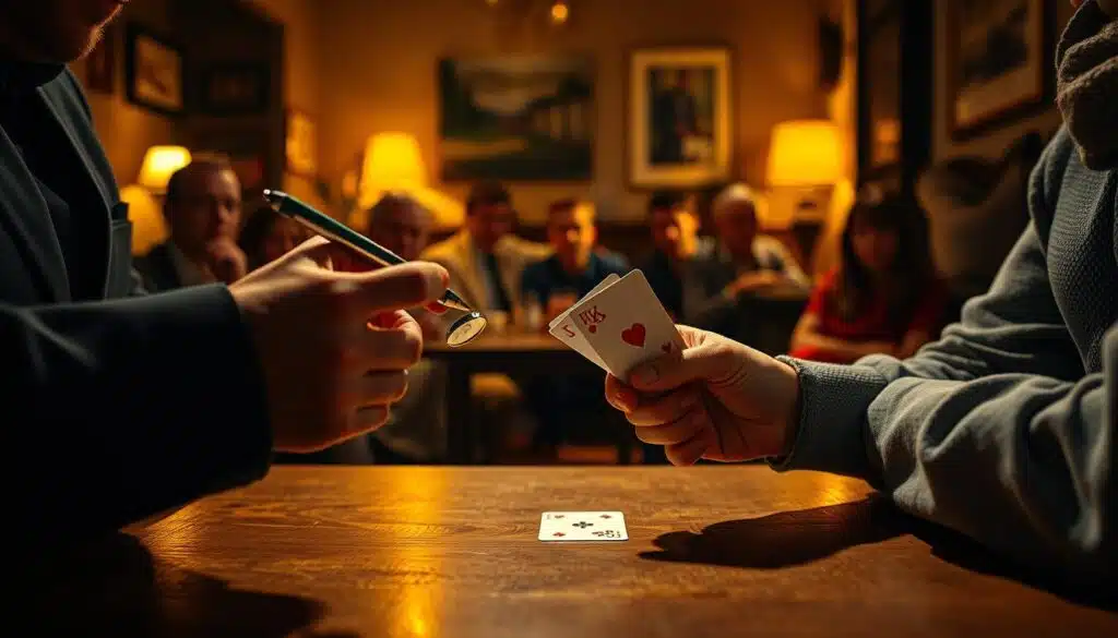 Tour De Magie Cartes Rivetées – Effet Automatique Avec 4 Cartes Permutées, Gadget Mentalisme Scène Et Close-up