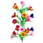 Fleurs pour canne à disparition