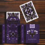 Grand Tulip violet - Jeu de cartes par Dutch Card House Company
