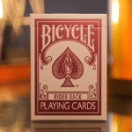Metallic Ruby - Jeu de cartes Bicycle