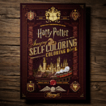 Livre magique coloriage - Harry Potter par theory11