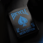 Neon rider back bleu - Jeu de cartes