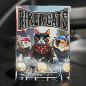 Biker Cats - Jeu de cartes par Collectable Playing Cards
