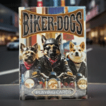 Biker Dogs - Jeu de cartes par Collectable Playing Cards