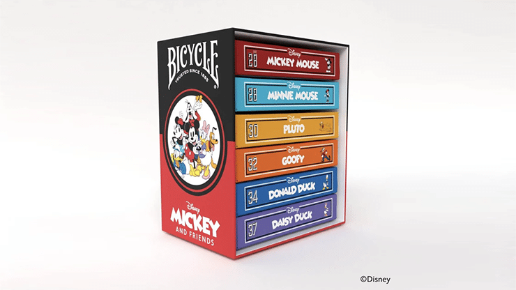 Kasten Bicycle Disney Mickey and Friends - Kartenspielen