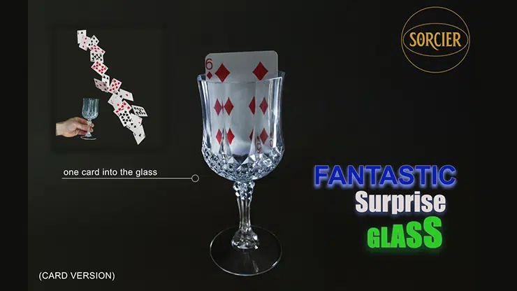 Fantastique verre surprise par Sorcier Magic - Version carte