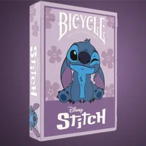 Disney stitch violet - Jeu de cartes Bicycle