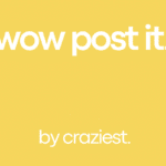 WOW Post-it par Craziest