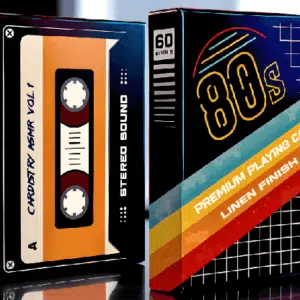 80s - Jeu de cartes