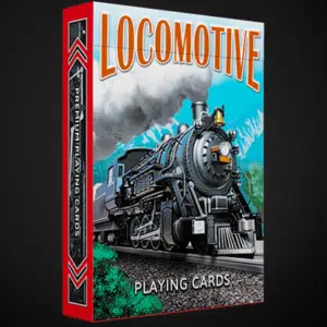 Locomotive - Jeu de cartes par Collectable Playing Cards