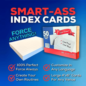Smart-Ass Index Cards par Bill Abbott
