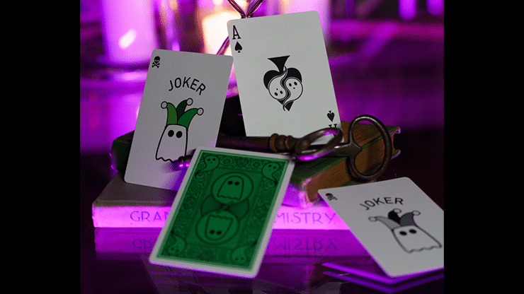 Bicycle Boo Back - Jeu de cartes vert 2 Bicycle Boo Back - Jeu de cartes vert 2
