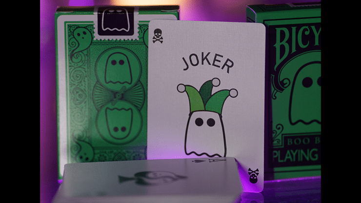 Bicycle Boo Back - Jeu de cartes vert 3 Bicycle Boo Back - Jeu de cartes vert 3