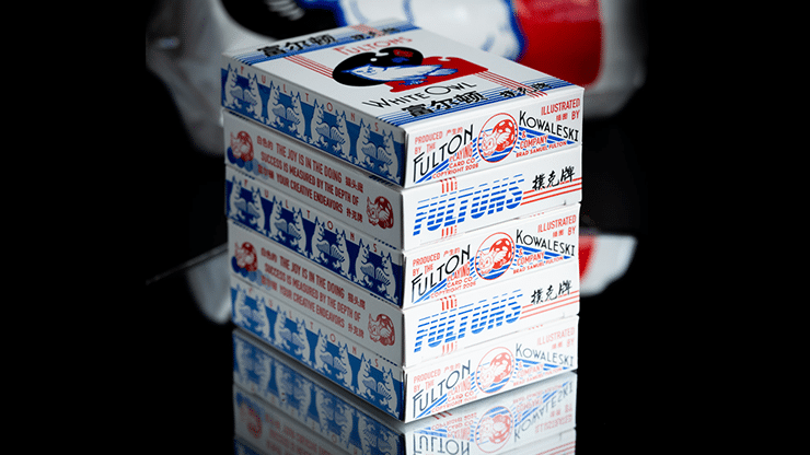 FULTON'S WHITE OWL - Jeu de cartes 6 FULTON'S WHITE OWL- Jeu de cartes 6