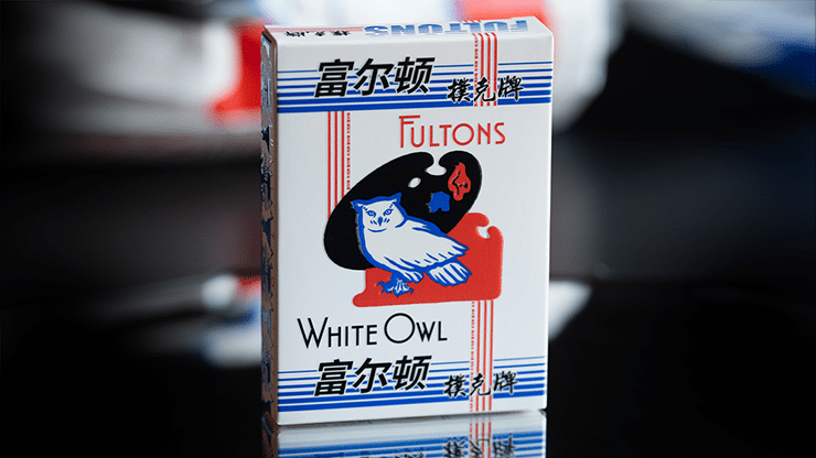 FULTON'S WHITE OWL - Jeu de cartes 1 FULTON'S WHITE OWL- Jeu de cartes