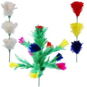 Plumes Changeantes en Bouquet