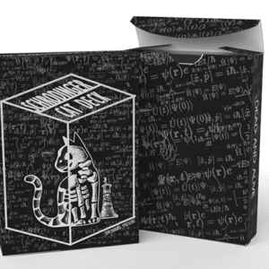 Schrodinger's Cat : Quantum Gilded Dead Black - Jeu de cartes