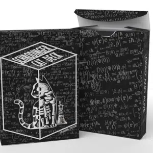 Schrodinger's Cat : Quantum Gilded Dead Black - Jeu de cartes