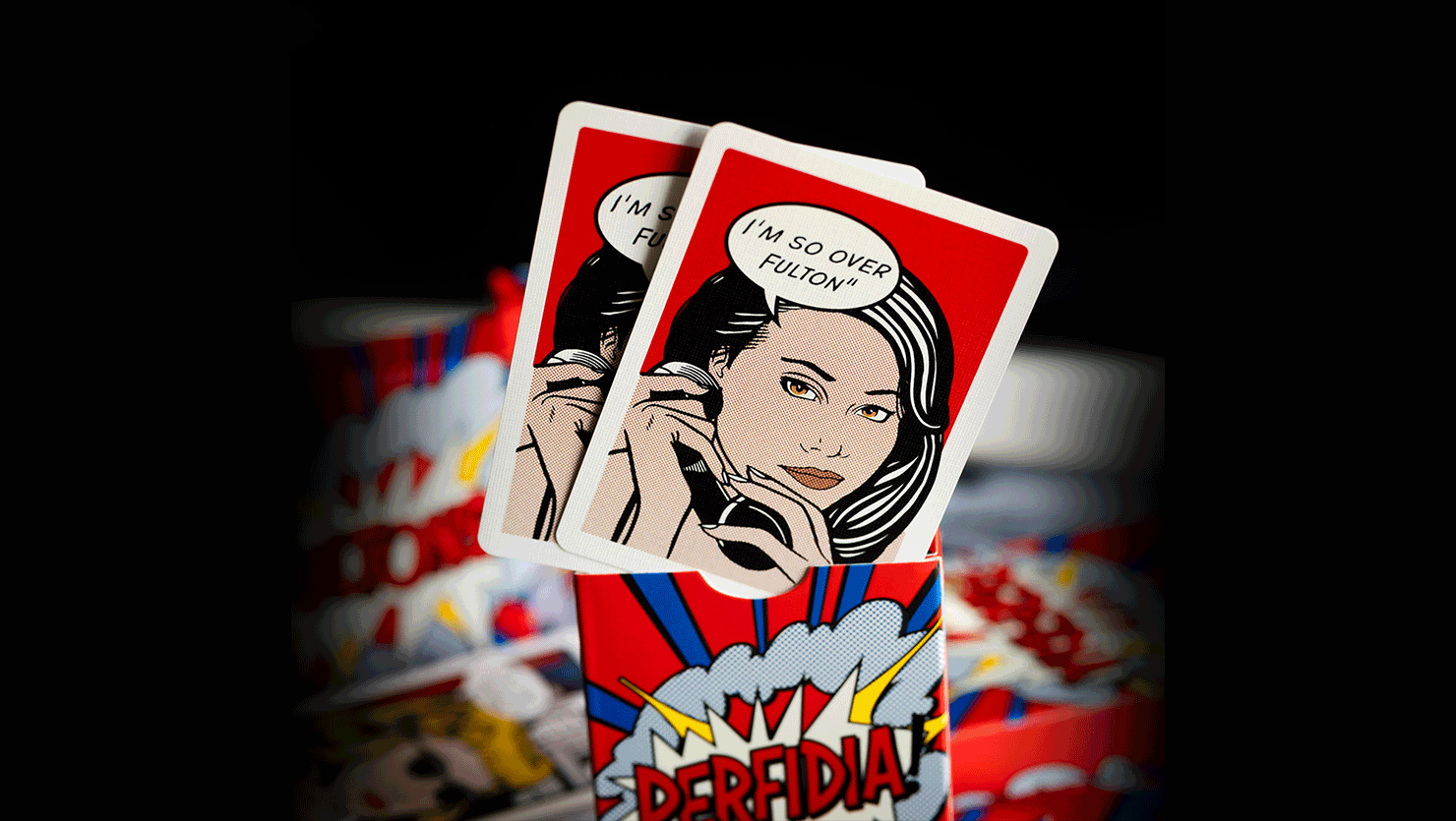 FULTON'S PERFIDIA - Jeu de cartes 3 Jeu de cartes FULTON'S PERFIDIA 3