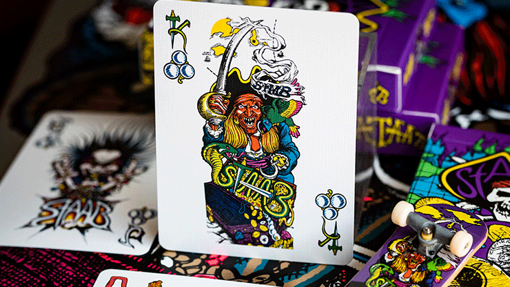 KEVIN STAAB 40TH ANNIVERSARY PIRATE - Jeu de cartes 6 KEVIN STAAB 40TH ANNIVERSARY PIRATE - Jeu de cartes 6